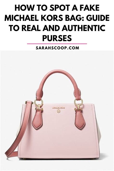 how to spot fake michael kors|how to authenticate michael kors.